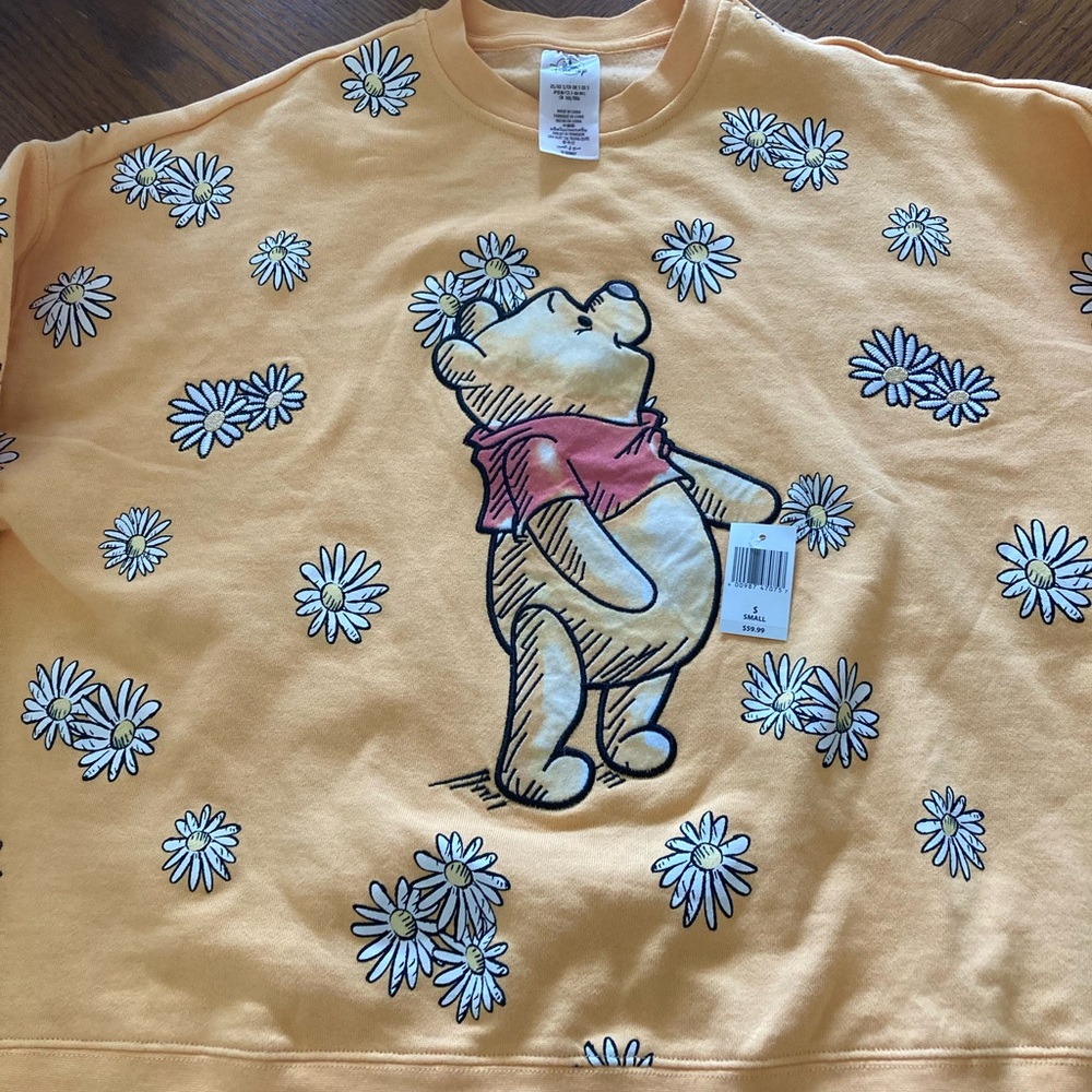 Disney Winnie the Pooh Floral Sweater